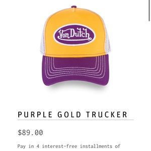 Von Dutch Trucker Hat